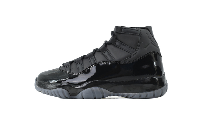 【DH0XP】全黑联名 XP版乔丹11代篮球运动鞋 IV7639-001 Comme des GarçOns x Air Jordan 11 Retro 'Black'