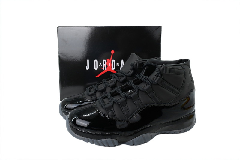 【DH0XP】全黑联名 XP版乔丹11代篮球运动鞋 IV7639-001 Comme des GarçOns x Air Jordan 11 Retro 'Black'