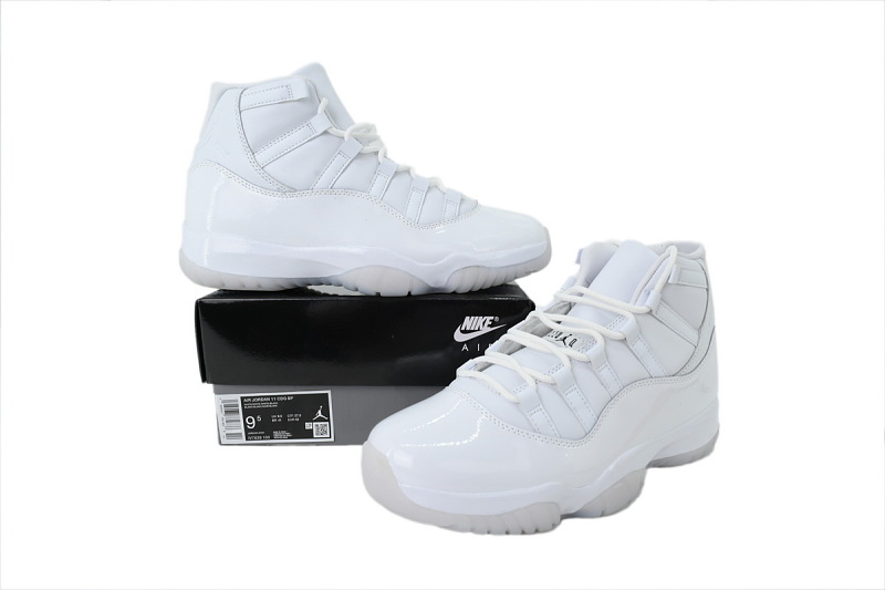 【DH0XP】CDG联名白 XP版乔丹11代篮球运动鞋 IV7639-100 Comme des GarçOns x Air Jordan 11 Retro 'White'