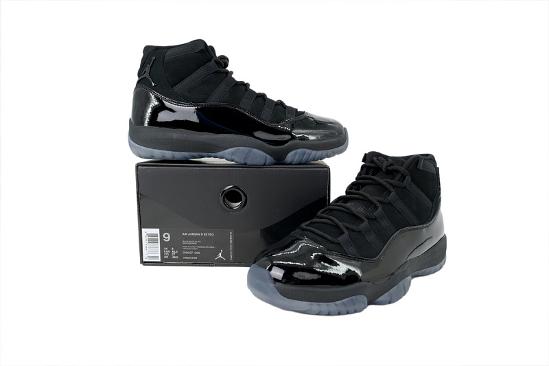 【DH0Y3】黑骑士 Y3版乔丹11代篮球运动鞋 378037-005 Air Jordan 11 Retro 'Cap and Gown'
