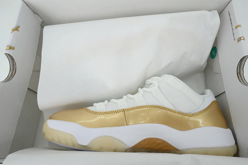 【BH3XH】白金母亲节 真碳头层乔丹11代篮球运动鞋 AH7860-102 Air Jordan 11 Low 'Mother's Day'