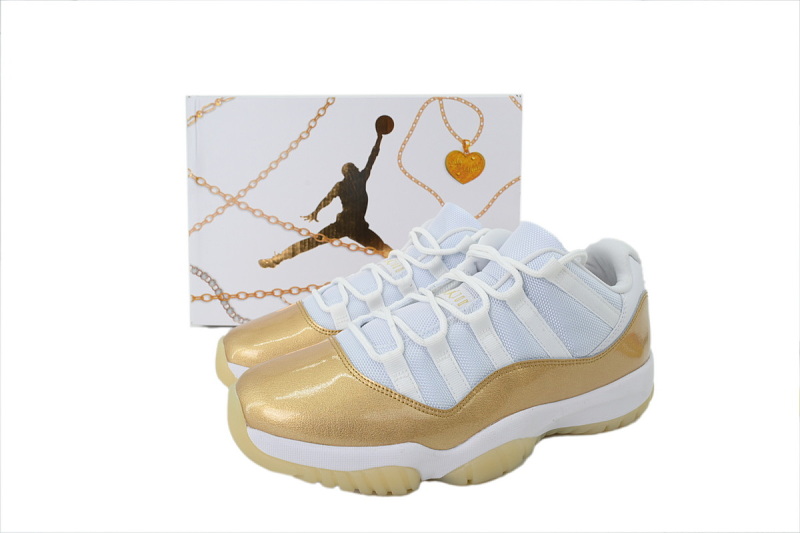 【DH0XP】白金 XP版乔丹11代高帮篮球鞋 AH7860-102 Wmns Air Jordan 11 Low 'Mother's Day'