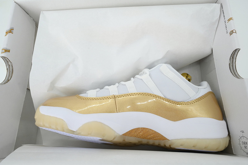 【CH0XH】白金 纯原级乔丹11代篮球运动 AH7860-102 Wmns Air Jordan 11 Low 'Mother's Day'
