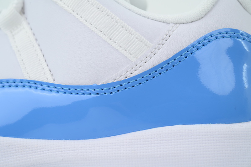 【BH3XH】复刻低北卡蓝  真碳头层乔丹11代篮球运动鞋  FV5104-100 Air Jordan 11 Retro Low 'UNC' 2026
