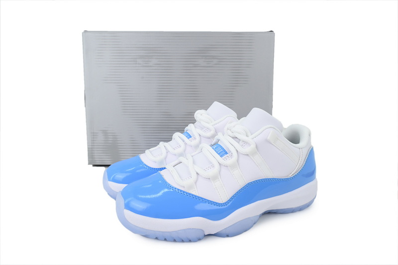 【CH0XH】复刻低北卡蓝 纯原级乔丹11代篮球运动 FV5104-100 Air Jordan 11 Retro Low 'UNC' 2026