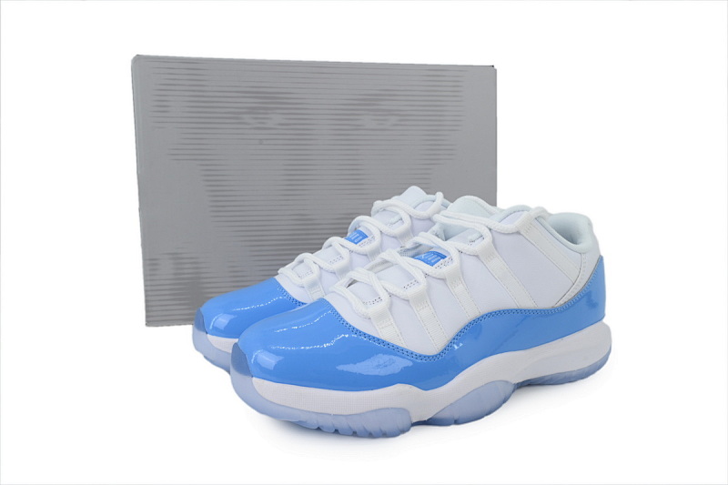 yupoo_348600_1bb2807e.jpg 【DH0XP】白蓝902-17 XP版乔丹11代高帮篮球鞋 FV5104-100 Air Jordan 11 Retro Low 'UNC' 2026