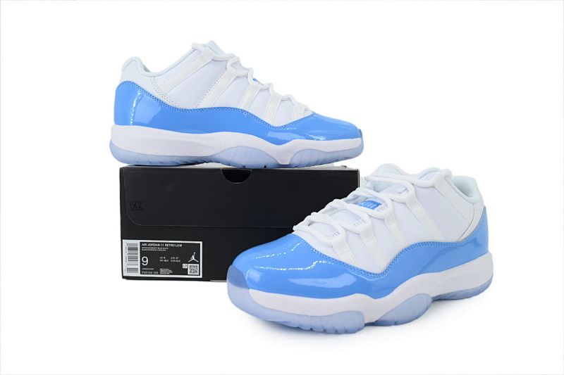 yupoo_348600_7ebbc30e.jpg 【DH0XP】白蓝902-17 XP版乔丹11代高帮篮球鞋 FV5104-100 Air Jordan 11 Retro Low 'UNC' 2026