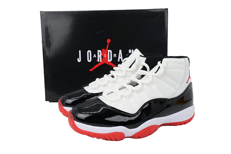 【CH1DJ】白黑红 乔丹11代篮球鞋运动鞋 CT8012-106 Air Jordan 11 Retrowhite Black Red
