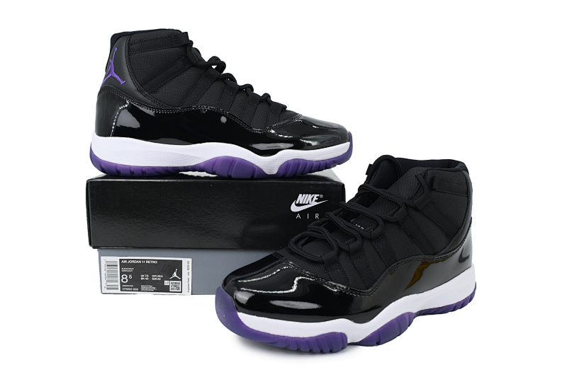 【CH1DJ】黑紫 乔丹11代篮球鞋运动鞋 CT8812-999  Air Jordan 11 Retro Blackish Purple