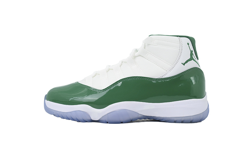 【CH1DJ】23白绿 乔丹11代篮球鞋运动鞋 CT8012-113 Air Jordan 11 Retro White Green