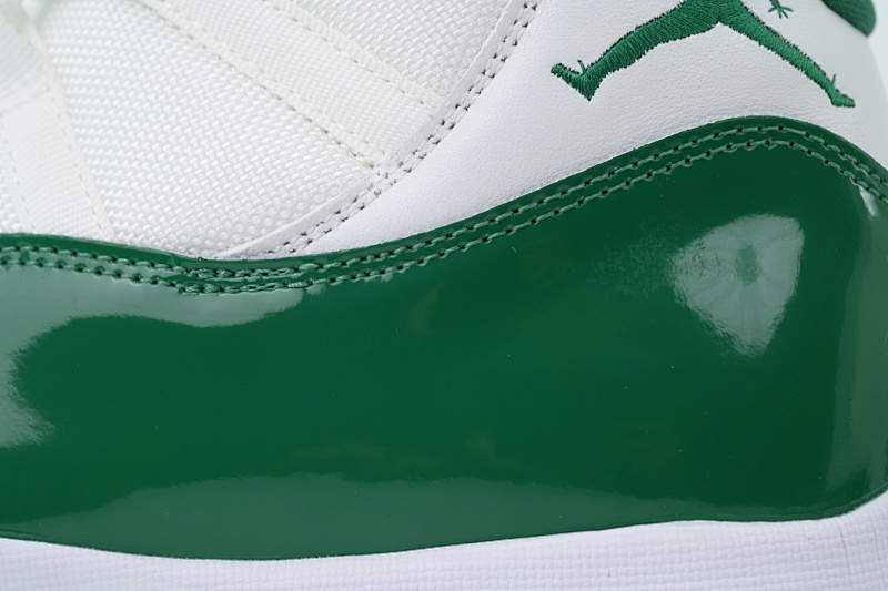 【CH1DJ】23白绿 乔丹11代篮球鞋运动鞋 CT8012-113 Air Jordan 11 Retro White Green