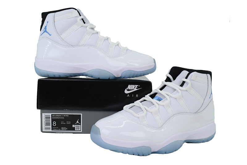 【DA3LR】奇蓝高 LJR版本乔丹11代 CT8012-104 Air Jordan 11 Retro 'Columbia / Legend Blue'