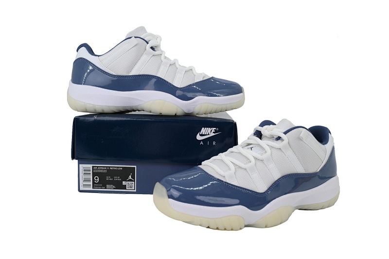 【DA3LR】低帮海军蓝 LJR版本乔丹11代 FV5104-104 Air Jordan 11 Low "Midnight Navy"