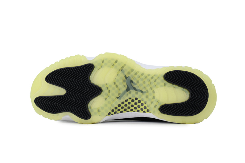 yupoo_349286_4cac1fa3.jpg 【BH3XH】荧光黑绿 真碳头层乔丹11代篮球运动鞋 IB1378-001 Air Jordan 11 Retro GS 'Inner Beast'