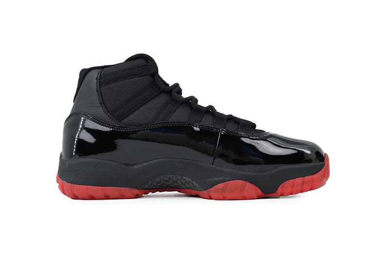 【CH1DJ】新黑红 乔丹11代篮球鞋运动鞋 378037-326  Air Jordan 11 Retro New Black Red