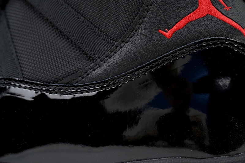 【CH1DJ】新黑红 乔丹11代篮球鞋运动鞋 378037-326  Air Jordan 11 Retro New Black Red