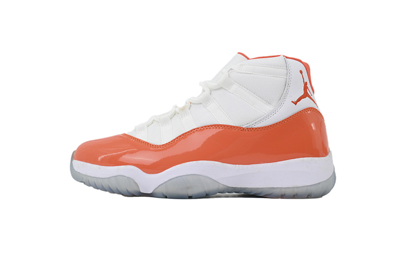 【CH1DJ】白桔 乔丹11代篮球鞋运动鞋 CT8012-002 Air Jordan 11 Retro White Orange