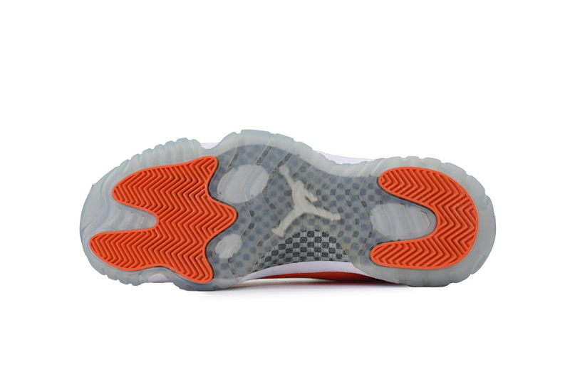 【CH1DJ】白桔 乔丹11代篮球鞋运动鞋 CT8012-002 Air Jordan 11 Retro White Orange