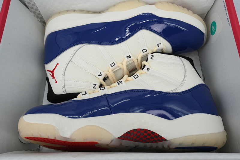 【CH0XH】稀有空气白兰 纯原级乔丹11代篮球运动鞋  IH0296-400 Air Jordan 11 Retro 'Rare Air'
