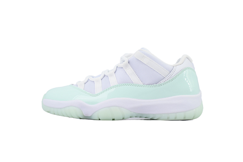 【CH0XH】低帮薄荷绿  纯原级乔丹11代篮球运动鞋  AH7860-103 Air Jordan 11 Retro Low 'Igloo'
