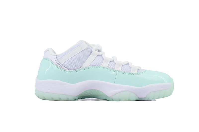 【CH0XH】低帮薄荷绿  纯原级乔丹11代篮球运动鞋  AH7860-103 Air Jordan 11 Retro Low 'Igloo'