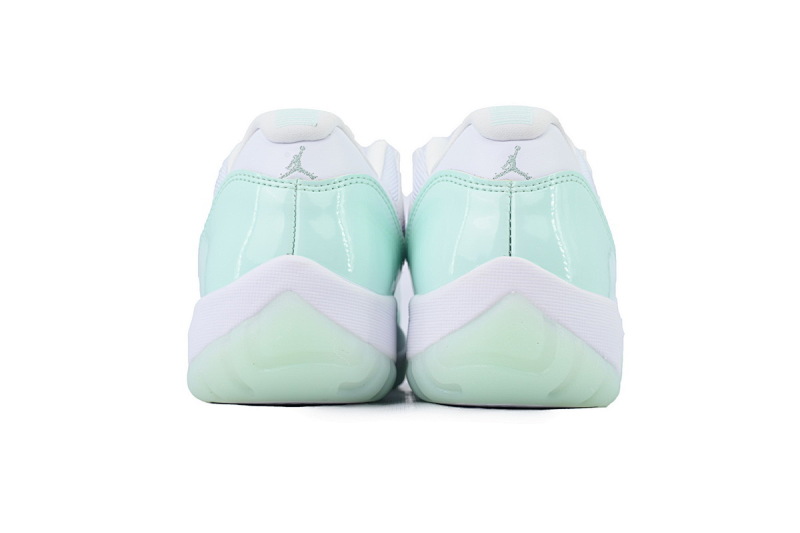 【BH3XH】低帮薄荷绿 真碳头层乔丹11代篮球运动鞋 AH7860-103  Air Jordan 11 Retro Low 'Igloo'