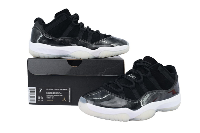 yupoo_349895_9b48a1dc.jpg 【BH3XH】伯爵 真碳头层乔丹11代篮球运动鞋 528895-010 Air Jordan 11 Retro Low 'Barons'