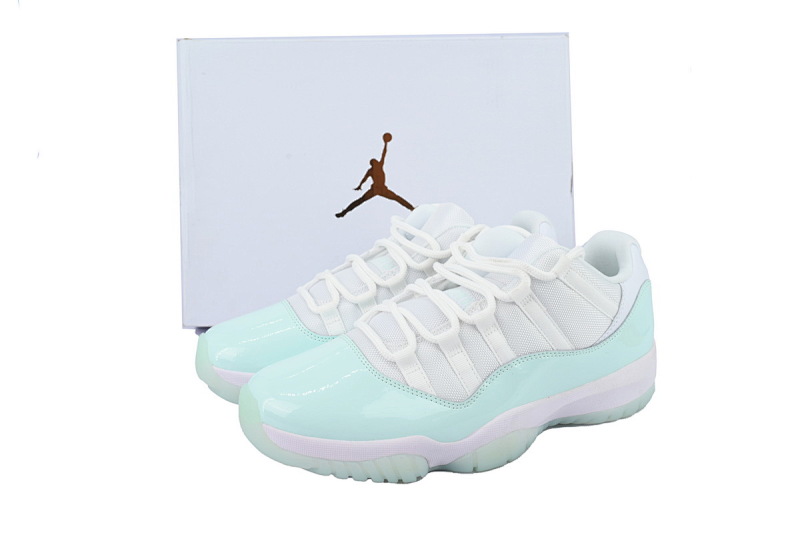 【DH0XP】低帮薄荷绿 XP版乔丹11代篮球运动鞋 AH7860-103  Air Jordan 11 Retro Low 'Igloo'
