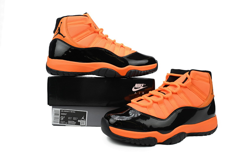 【CH1DJ】黑橙 乔丹11代篮球鞋运动鞋 CT8012-800 Air Jordan 11 Retro "Black Orange”