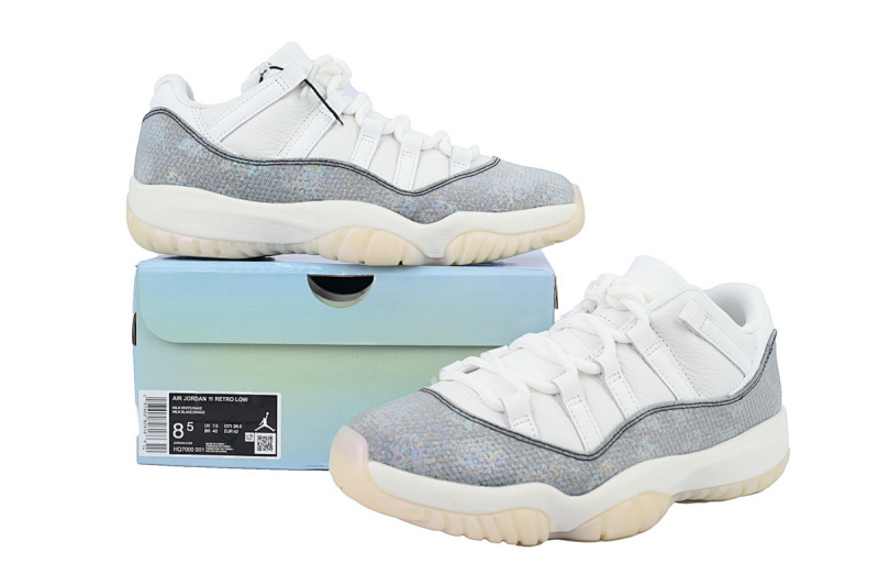 【CH0XH】低帮蛇年限定 纯原级乔丹11代篮球运动鞋 HQ7000-001 Air Jordan 11 Low “Snakeskin”