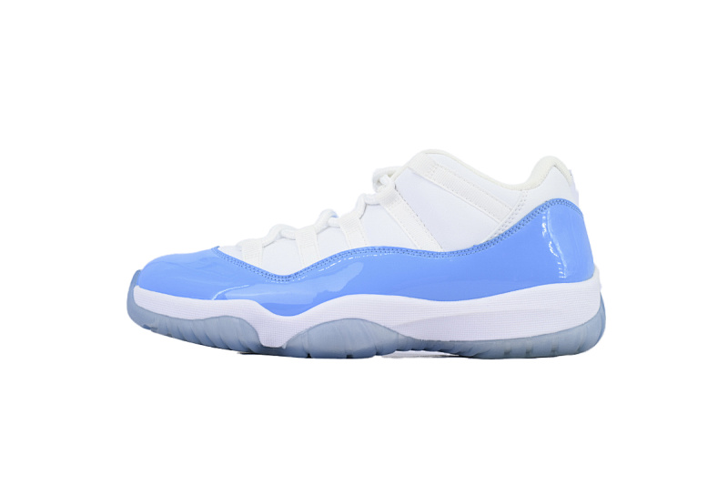 【BH3XH】低帮北卡蓝 真碳头层乔丹11代篮球运动鞋 528895-106 Air Jordan 11 Retro Low University Blue