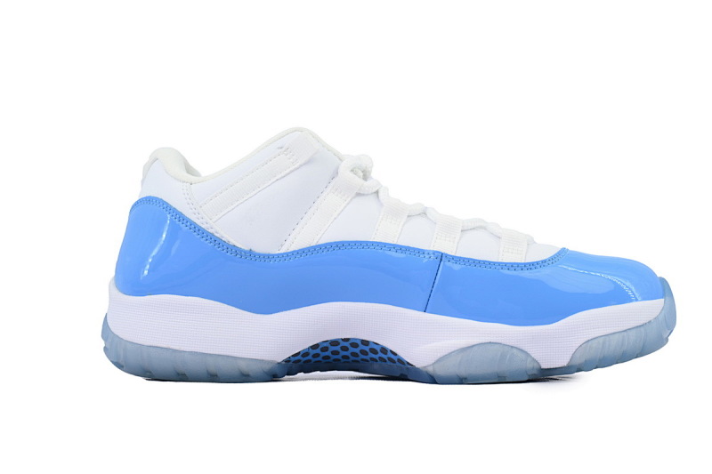 【BH3XH】低帮北卡蓝 真碳头层乔丹11代篮球运动鞋 528895-106 Air Jordan 11 Retro Low University Blue