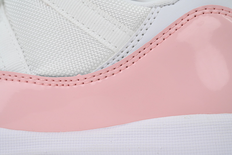 【BH3XH】低帮珊瑚粉 真碳头层乔丹11代篮球运动鞋 AH7860-160 Air Jordan 11 Low WMNS “Legend Pink”