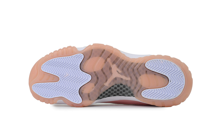 【BH3XH】低帮珊瑚粉 真碳头层乔丹11代篮球运动鞋 AH7860-160 Air Jordan 11 Low WMNS “Legend Pink”