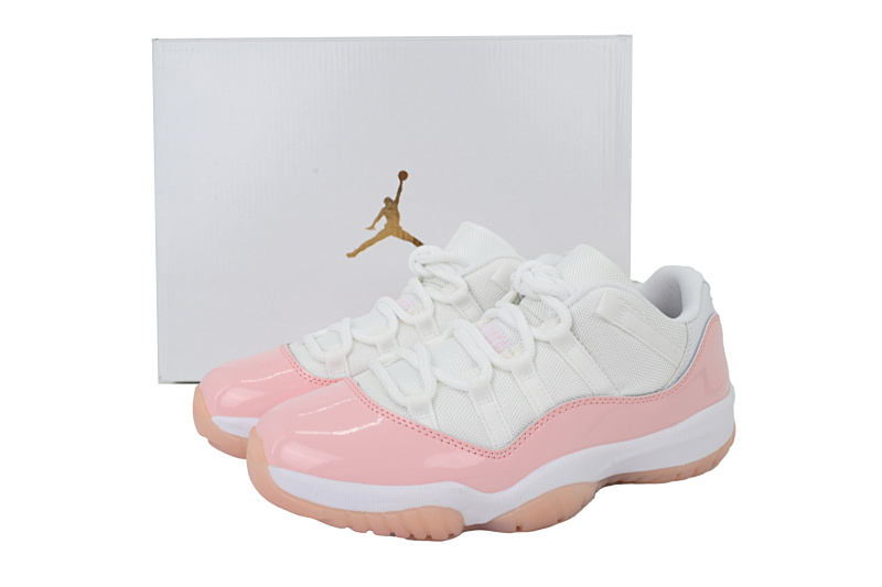 【BH3XH】低帮珊瑚粉 真碳头层乔丹11代篮球运动鞋 AH7860-160 Air Jordan 11 Low WMNS “Legend Pink”