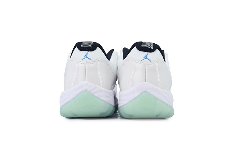 【BH3XH】低帮白玉 真碳头层乔丹11代篮球运动鞋 AV2187-117 Air Jordan 11 Retro Low Legend Blue