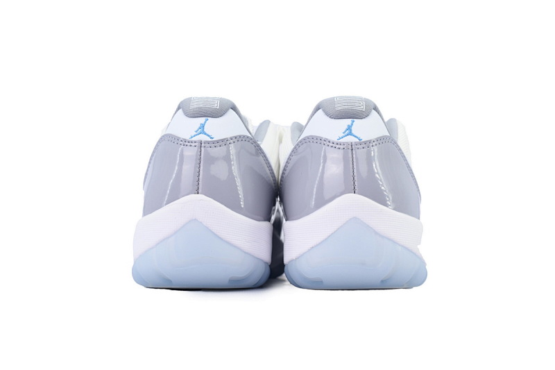 【BH3XH】低帮水泥灰 真碳头层乔丹11代篮球运动鞋 AV2187-140 Air Jordan 11 Low “Cement Grey”