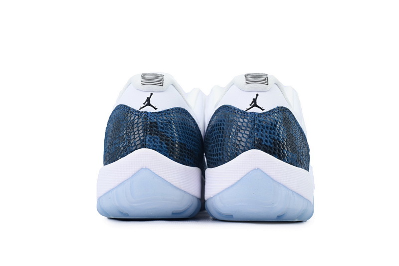 【BH3XH】低帮蓝蛇 真碳头层乔丹11代篮球运动鞋 CD6846-102 Air Jordan 11 Retro Low Navy Snakeskin