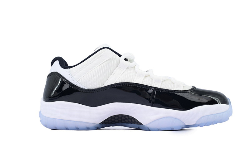 【BH3XH】低帮黑白康扣 真碳头层乔丹11代篮球运动鞋 528895-153 Air Jordan 11 Retro Low Concord