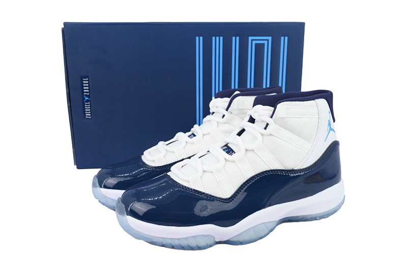 【BH3XH】高帮乔治城 真碳头层乔丹11代篮球运动鞋 378037-123 Air Jordan 11 Retro Win Like 82