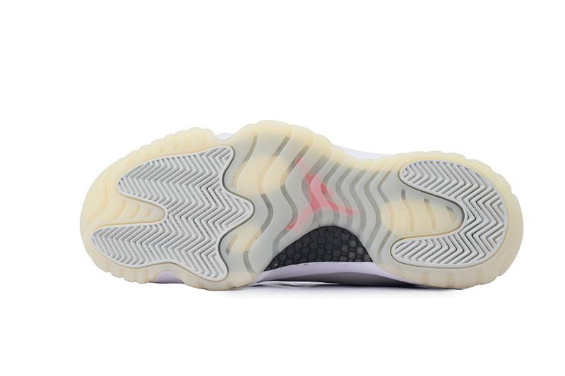 【BH3XH】高帮兔八哥 真碳头层乔丹11代篮球运动鞋 378037-016 Air Jordan 11 Retro Platinum Tint