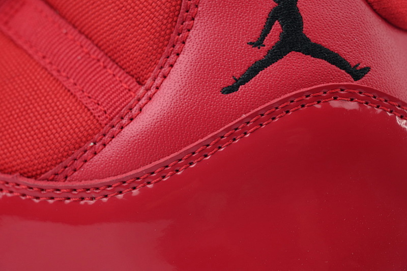 【BH3XH】高帮大红 真碳头层乔丹11代篮球运动鞋 378037-623 Air Jordan 11 Retro Win Like 96