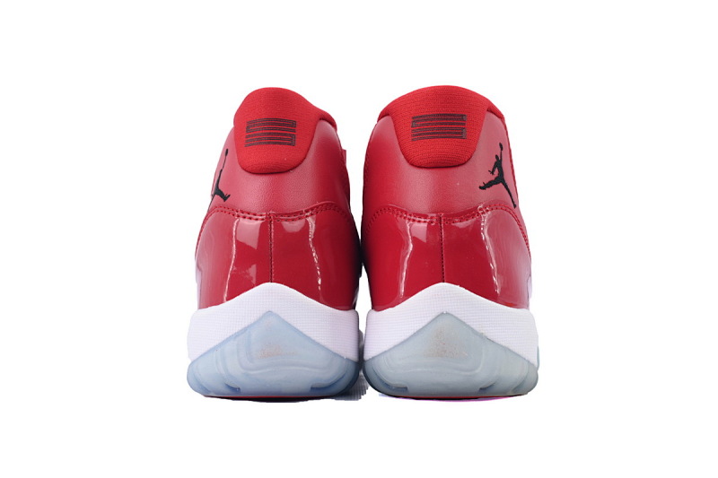 【BH3XH】高帮大红 真碳头层乔丹11代篮球运动鞋 378037-623 Air Jordan 11 Retro Win Like 96