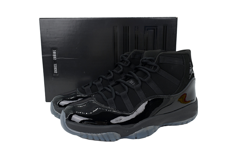 【BH3XH】高帮黑武士 真碳头层乔丹11代篮球运动鞋 378037-005 Air Jordan 11 Retro Cap and Gown