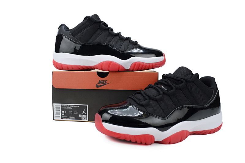 【DH0XP】低帮黑红公牛 XP版乔丹11代篮球运动鞋 FV5104-006 Air Jordan 11 Retro Low 'Bred'