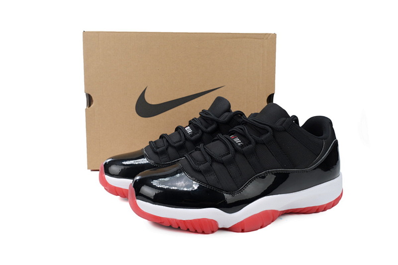 【DH0XP】低帮黑红公牛 XP版乔丹11代篮球运动鞋 FV5104-006 Air Jordan 11 Retro Low 'Bred'