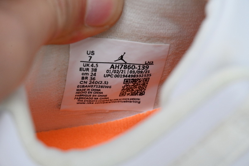 【DH0XP】白橘 XP版乔丹11代篮球运动鞋 AH7860-139 Air Jordan 11 Retro Low 'Bright Citrus'