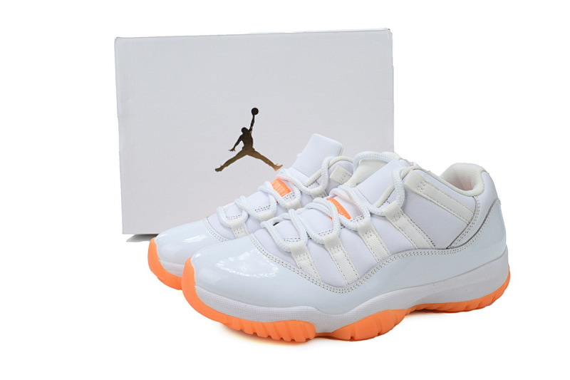 【DH0XP】白橘 XP版乔丹11代篮球运动鞋 AH7860-139 Air Jordan 11 Retro Low 'Bright Citrus'