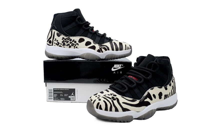 【DH0XP】兽纹 XP版乔丹11代高帮篮球鞋 AR0715-010 Air Jordan 11 Retro 'Animal Instinct'