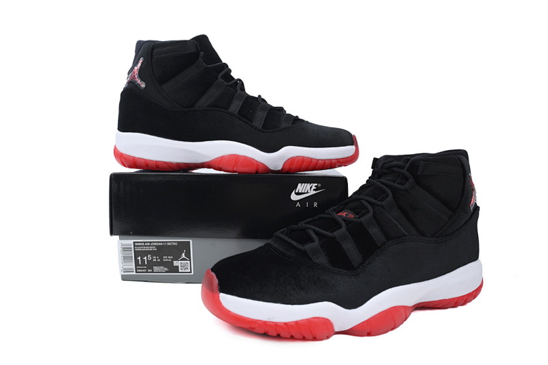【CH0XH】黑红丝绒 纯原级乔丹11代篮球鞋 DB5457-061 Air Jordan 11 Retro 'Bred Velvet'